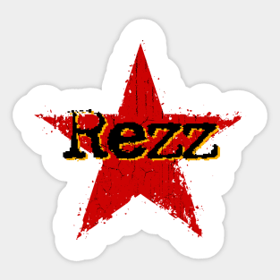 best vintage star Rezz Sticker